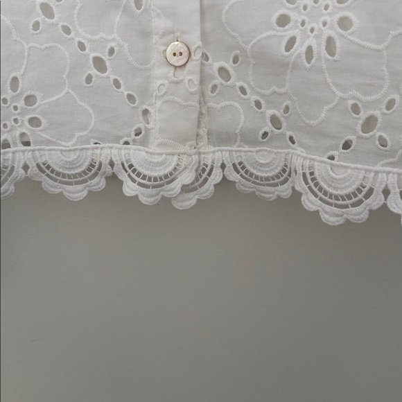 Lilly Pulitzer Singrid Eyelet Top - Picture 7 of 8